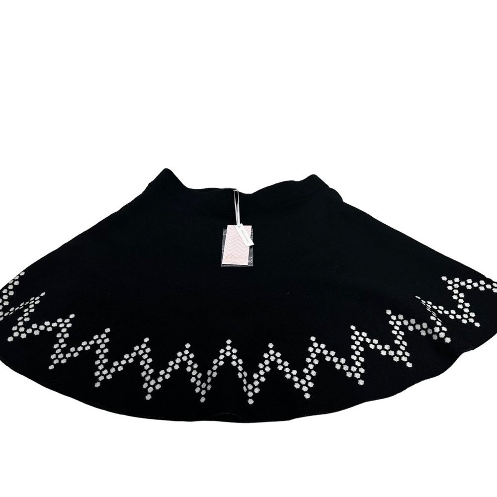 Candie's Women's Size XS Short Circle Skirt Black New With Tags